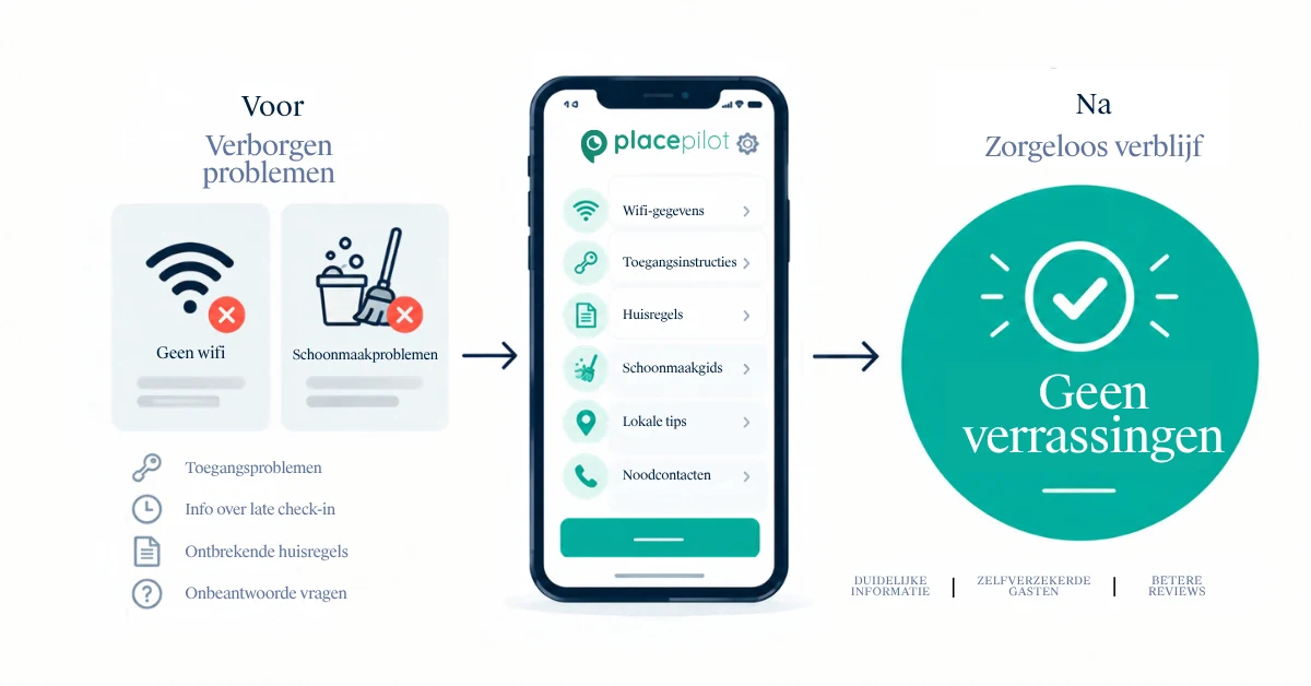 Twee Airbnb-gasten die verschillende sterrenbeoordelingen achterlaten na een vrijwel identiek verblijf