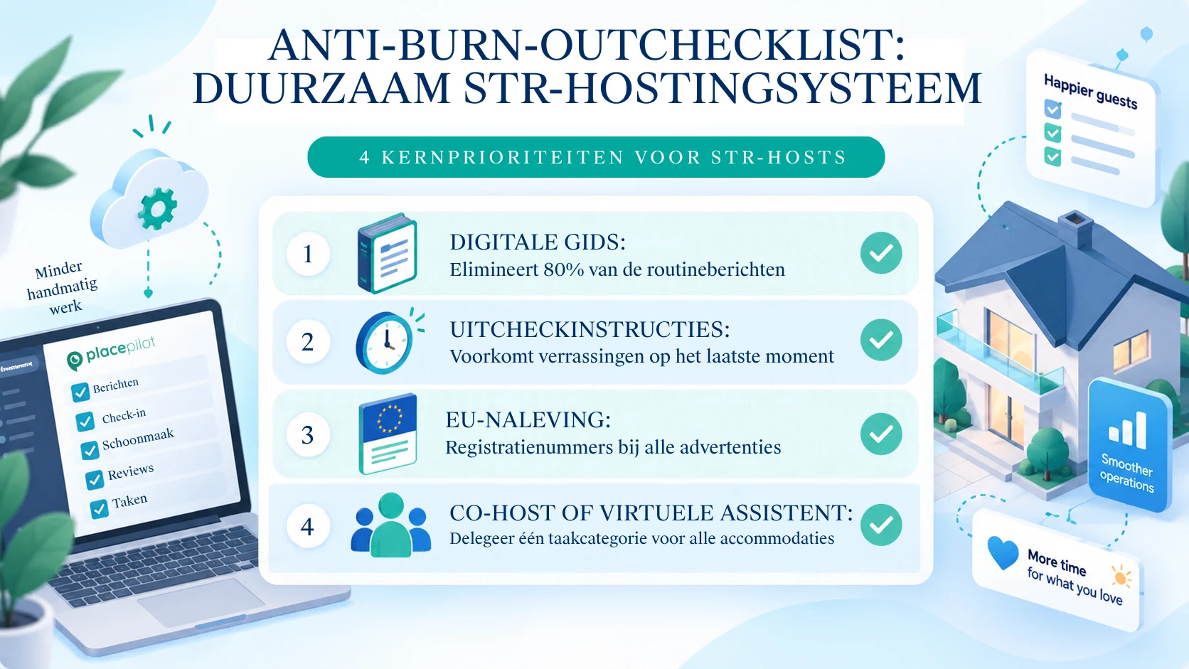 Checklist voor het voorkomen van burn-out