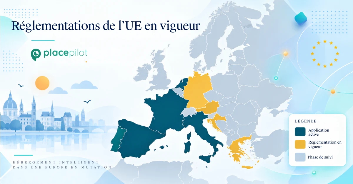Carte des réglementations de l'UE