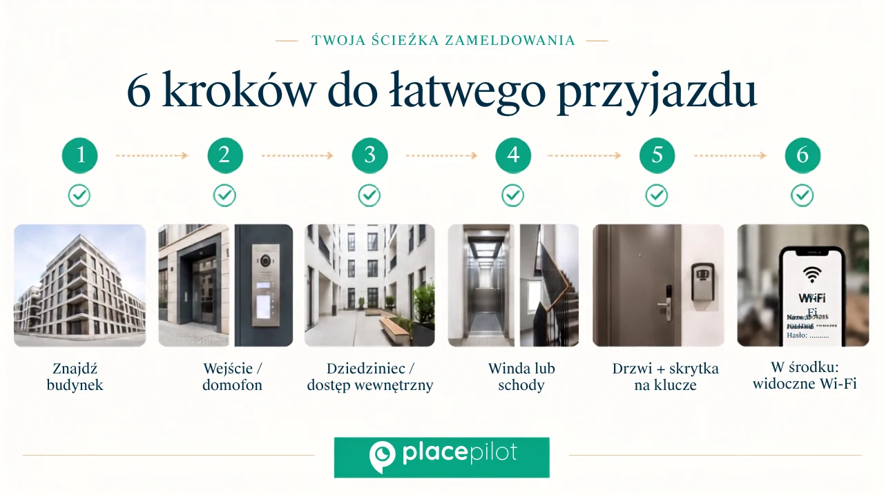 Co warto uwzględnić w instrukcjach dotyczących samodzielnego zameldowania na Airbnb