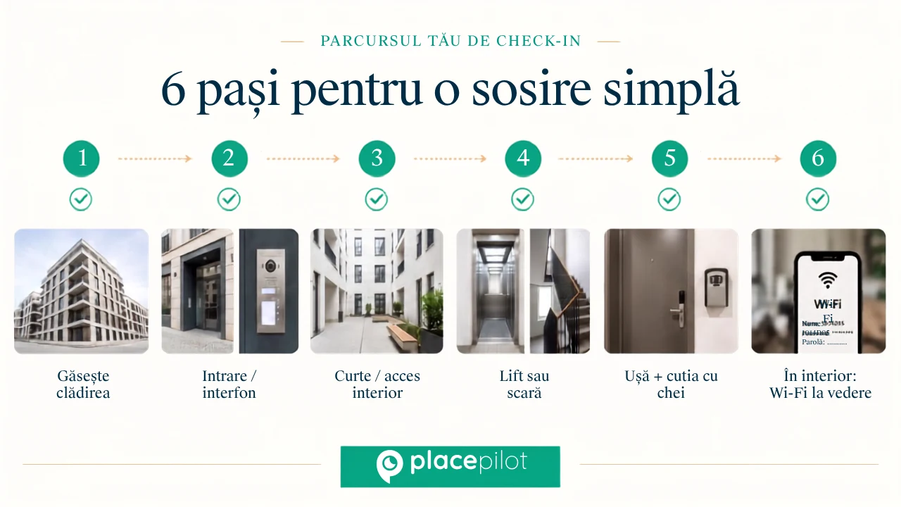 Ce trebuie să incluzi în instrucțiunile de check-in autonom pe Airbnb