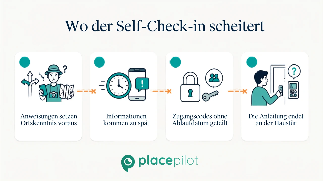 Häufige Probleme beim Airbnb-Selbst-Check-in