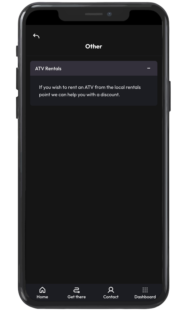 Recommendations page